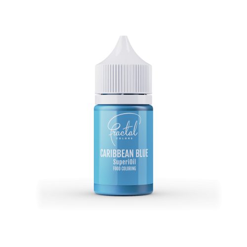 Fractal - SuperiOil Oil Based Food Coloring - CARIBBEAN BLUE